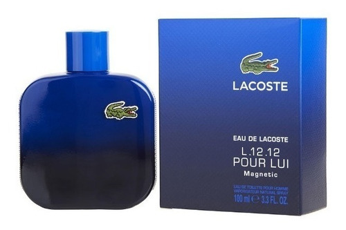 Perfume Magnetic De Lacoste 100 Ml Eau De Toilette Original