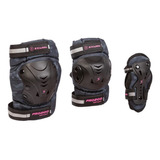 Kit Protecciones Profesionales Adulto Roller Skate Stark Pro