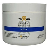 Mascara Yellow Curls Rulos Rizos Mask Anti-frizz 500ml