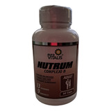 Nutrum Complejo B / 60 Cap / 13 Vitaminas / Para Adulto 