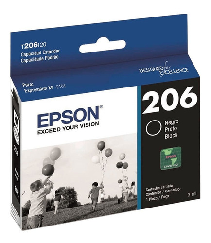 Cartucho Epson T206k P/xp2101