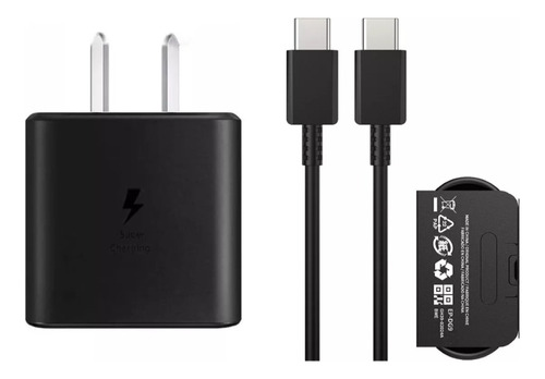 Cargador Super Rápido 35w Para Samsung A34 5g + Cable C