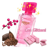 Perfume Chocolate Rosé Body Spray Colonia Suave Con Glitters