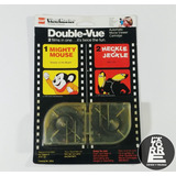 View-master Double-vue  Mighty Mouse  Heckle & Jeckle  Nuevo