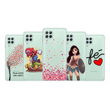 Capa Capinha Para Galaxy A12 Personalizada + Pelicula Vidro