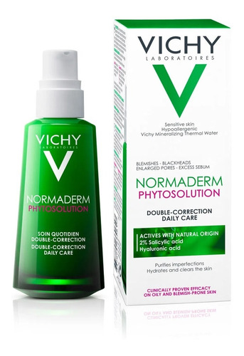 Vichy Normaderm Phytosolution Cuidado Doble Acción X50ml 