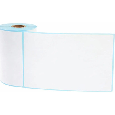 Etiqueta Termica Directa Adherible Guia Envio Paquete Pedido Full Codigo 20x10cm 200pz Color Blanco