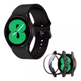 Case Bumper+pulseira Silicone Para Galaxy Watch 4 R870 44mm