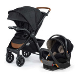 Carriola De Paseo Chicco Bravo Primo Trio Travel System Springhill Con Chasis Color Negro