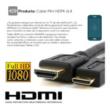 Cable 5 Mts Hdmi A Minihdmi Camara Nikon Dslr D 610 Y Otras 