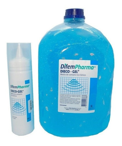 Gel Conductor Dieco-gel 5 Litros + 250 Ml.