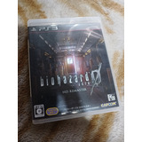 Biohazard Resident Evil 0 Hd Remaster Físico Ps3