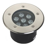 Spot Balizador Led Chão Piso Deck Branco Quente 7w