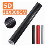 5d Impermeable Vinil Auto Motriz Fibra De Carbono 30 X 300cm