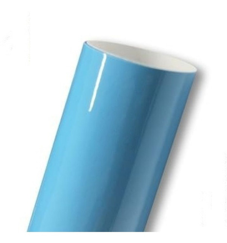 Vinyl Wrapping Color Azul Claro Brillante 1.50m X 1m