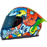 Casco Cerrado Moto Shaft Nueva Colección