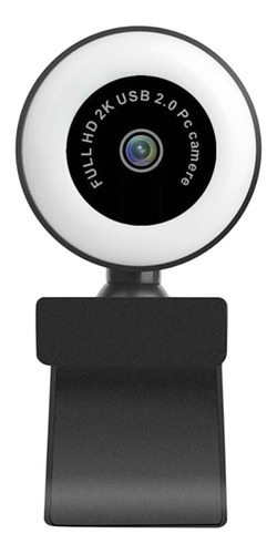 Escritorio 1080p/2k/5mp Webcam Con Anillo De Enfoque Fijo 2k