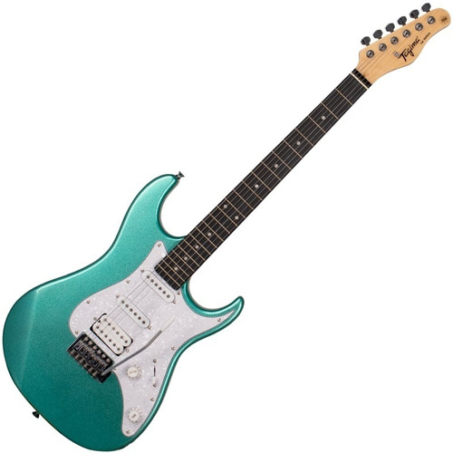 Guitarra Tagima Tw Series Ponte Com Alavanca Verde - Tg520