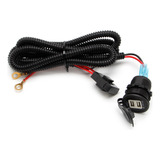 Cargador Usb Led De 5 V Y 3,1 A Para Coche Con Arnés De Cabl