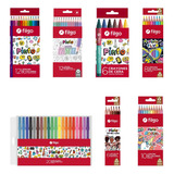 Set De Dibujo Combo Pinto Color Marcadores Filgo Escolar Prm