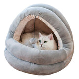 Cama Iglu Para Mascotas Gatos Perros Invierno Cueva Pez L