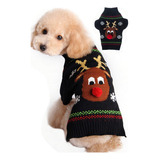 Bobibi Suéter Para Perro Para Navidad Dibujos Animados Reno