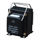 Transformador Convertidor 220v A 110v 500w