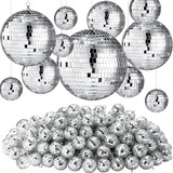 65 Adornos Navideños De Bolas De Discoteca Espejo Deco...