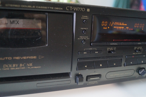 Tape Deck Pioneer Ct W 770 Sr - Ñ Sony Akai Jvc Sansui 