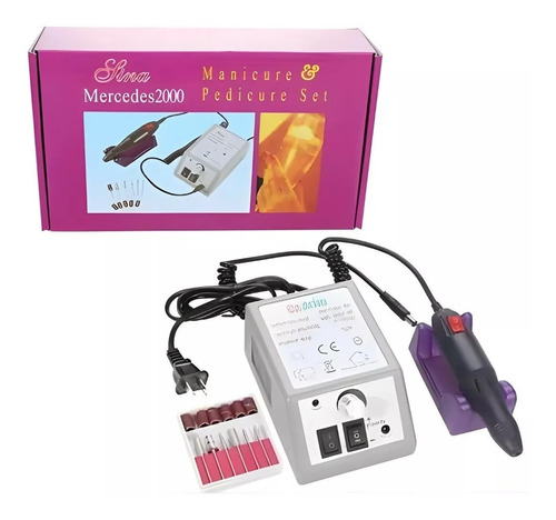 Pulidor Profesional De Uñas Manicure Pedicure Eléctrico Kit