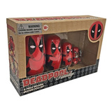 Marvel Deadpool Family Muñecas Rusas