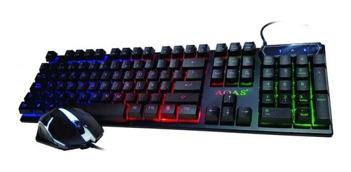 Kit Teclado Mouse Gamer Rgb Raton Gamer Combo Kit Gamer Pc 