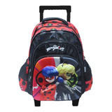 Mochila Ladybug Primaria Con Carro Vs461