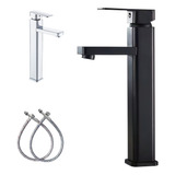 Llave Monomando Fregadero,manerales Lavabo Grifo Baño+2tubos