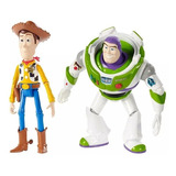 Toy Story 4 Buzz Y Woody Figura Articulada