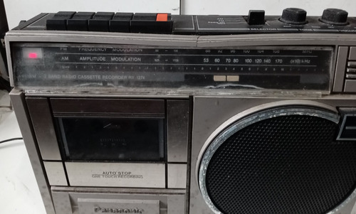 Rádio Cassete Panasonic Rx 1274 = Leia A Descrição