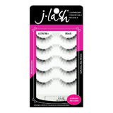 J Lash Pestaña Postiza Natural Pack 5 Pares + Pegamento