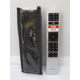 Controle Remoto + Capa Brinde  Para  Tv Aoc Le-7411