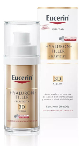 Eucerin Serum Facial 3d Antiarrugas Elasticity 30ml