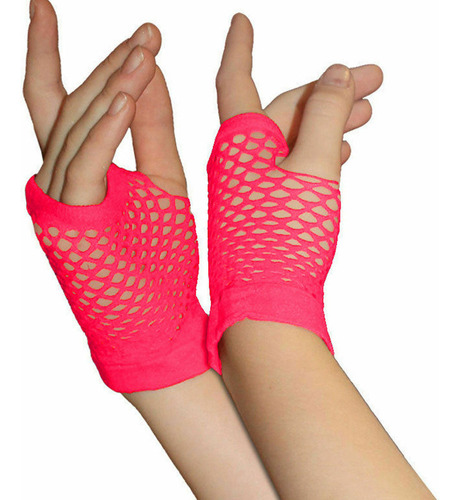 Guantes Cortos De Malla Tipo Red Para Mujer Y Niña, Estilo A