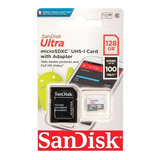 Micro Sd Cartao Memoria Sandisk 128gb Ultra Classe 10 Origin