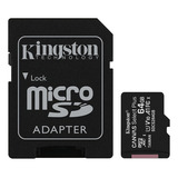 Cartão Memória Micro Sd Kingston 64gb Microsd 100mbs E Adapt