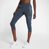Pants Capri Nike Running Swift Azul Talla Chica 
