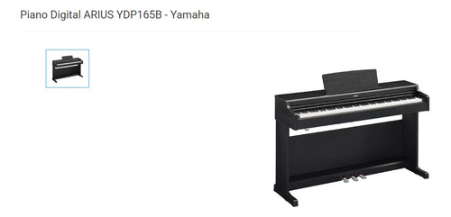 Teclado Yamaha Ydp 145b Com Banqueta