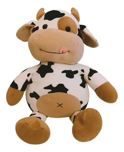 Peluche Vaca Vaquita Super Suave 30 Cm