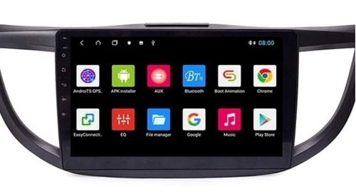 Consola Estereo Crv 11 17 Pantalla Android Radio Wifi Bt Gps