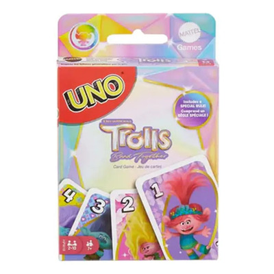 Uno Juego De Cartas Trolls 3 | MercadoLibre