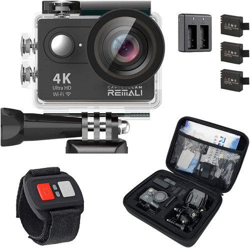 Remali Capturecam 4k Ultra Hd Y 12 Mp Waterproof Sports...