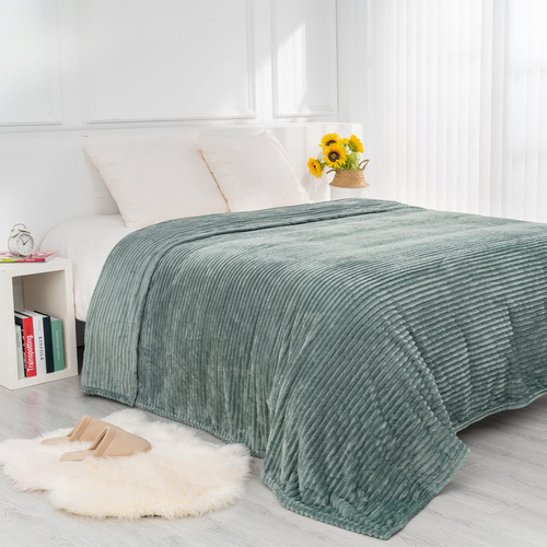 Recyco Manta De Vellon Tamano Queen Para Cama, Super Suave, 