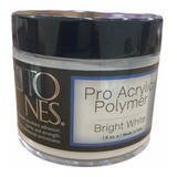 Pó Acrilico Tones Bright White Pro Acrylic Polymer 45g 